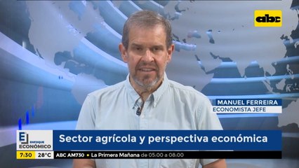 Enfoque Económico: Sector agrícola y perspectiva económica