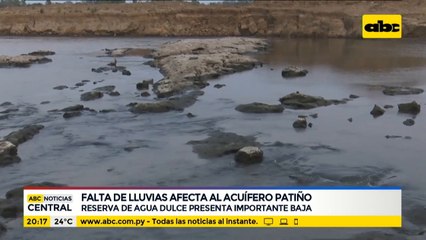 Falta de agua afecta al acuífero Patiño
