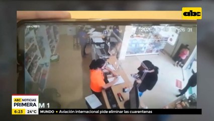 Violento asalto a un local de informática