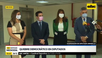 La suspensión de Celeste Amarilla, un quiebre democrático en Diputados
