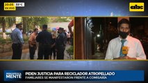 Piden justicia para reciclador atropellado