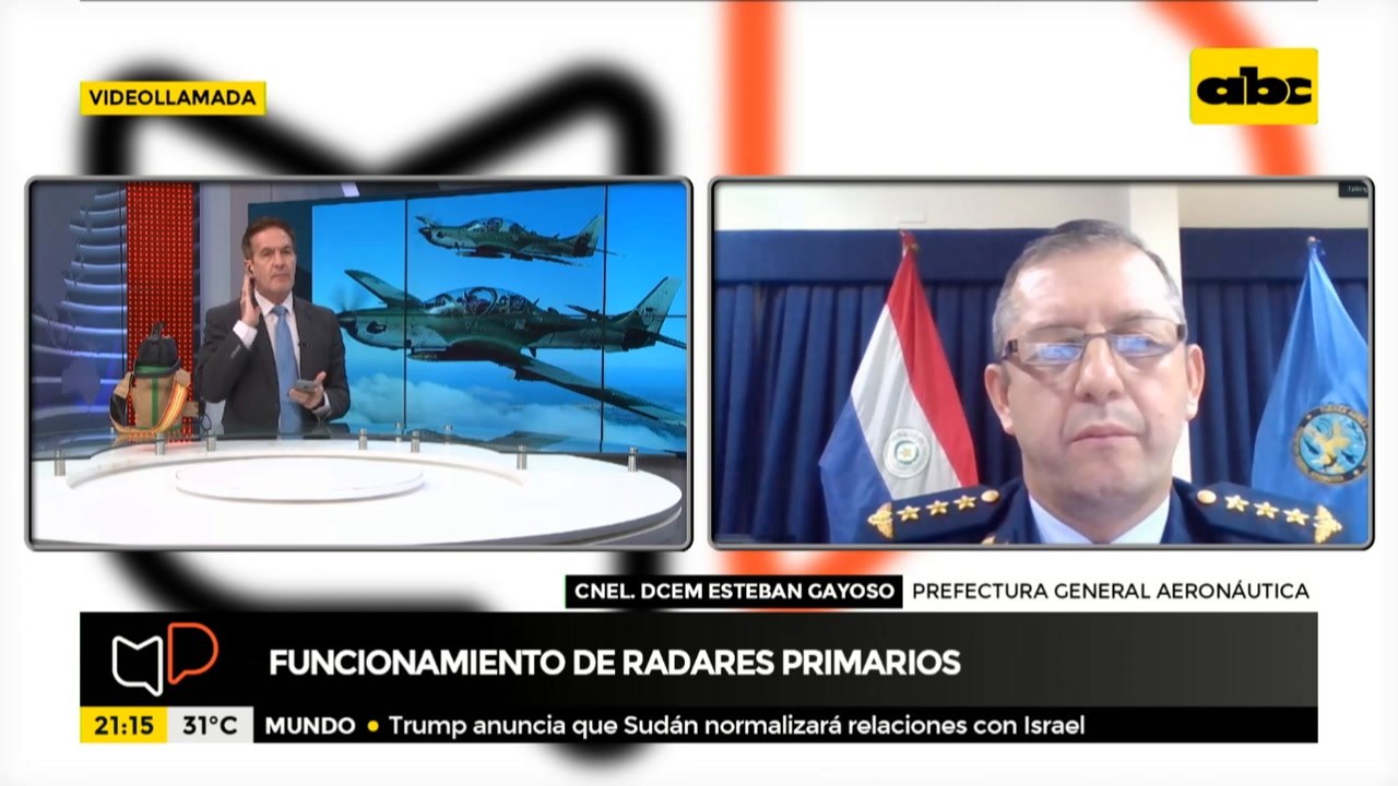 Funcionamiento de radares primarios