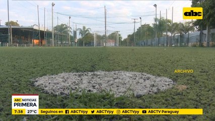 Canchas sintéticas reabrirán el 16 de noviembre