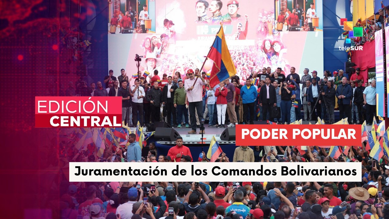 Masiva movilización popular en la juramentación de los Comandos Bolivarianos Integrales