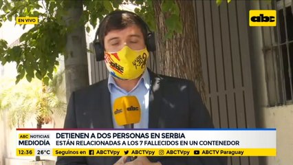 Cuerpos en un contenedor: detienen a 2 personas en Serbia