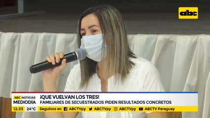 Familiares de secuestrados piden resultados concretos