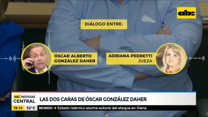 Las dos caras de Óscar González Daher