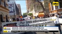 Promulgan Arancel Cero para universidades públicas
