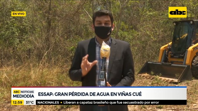 Essap: gran pérdida de agua en Viñas Cué
