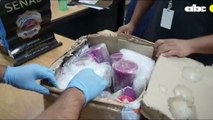 Realizan apertura de encomiendas que contenían drogas