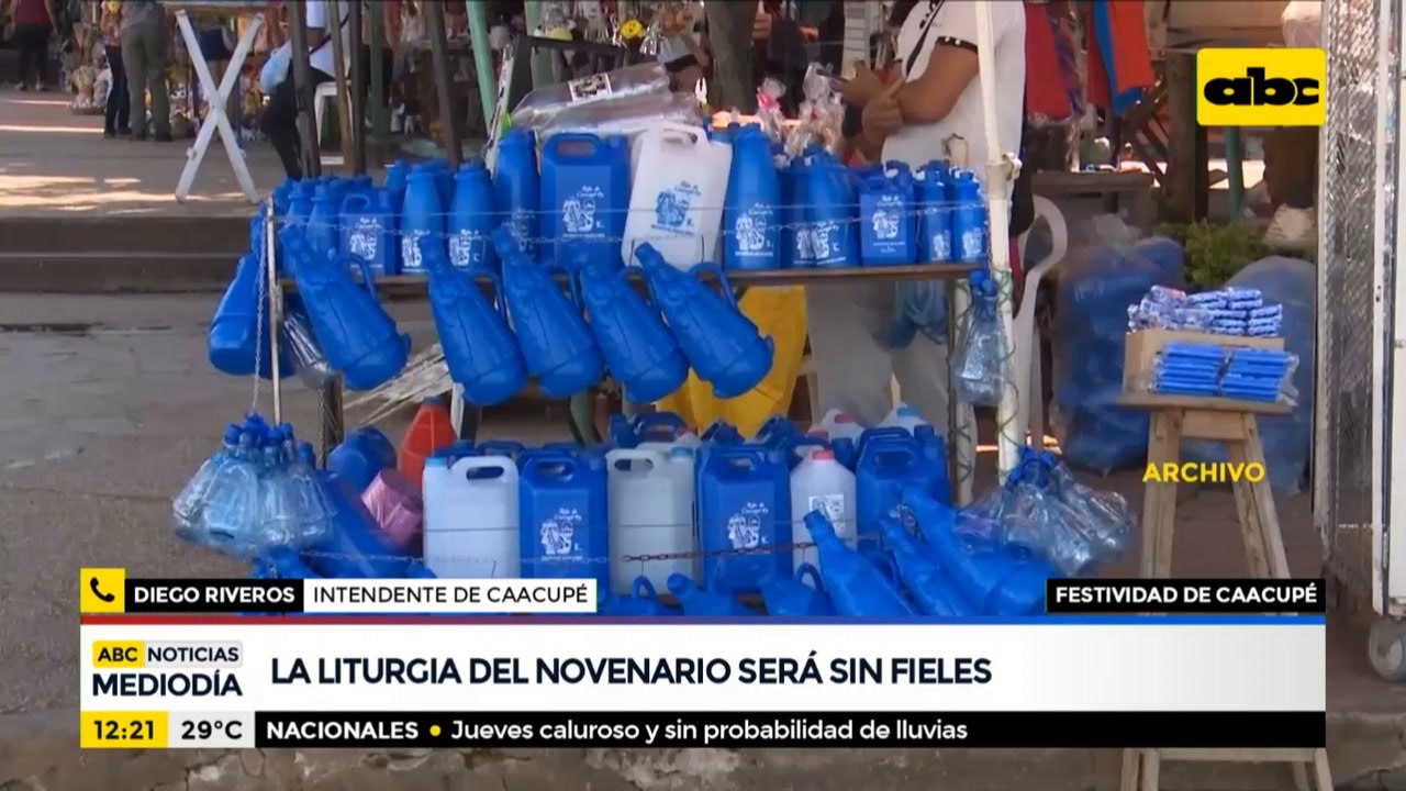 Caacupé Online: Vendedores recibirán un subsidio, anuncian