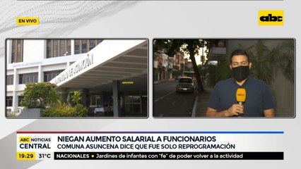 Municipalidad de Asunción niega aumento salarial a funcionarios