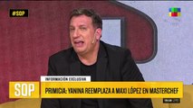 Maxi López confirmó la pelea entre Wanda Nara y La Joaqui en MasterChef Celebrity: 