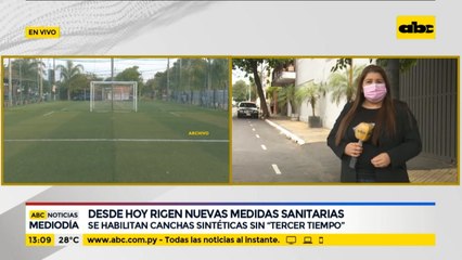 Desde hoy se habilitan las canchas sintéticas, pero sin "tercer tiempo"
