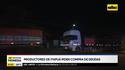 Productores de Itapúa piden compra de deudas