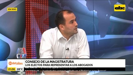 Abogados eligieron a sus representantes en Consejo de la Magistratura