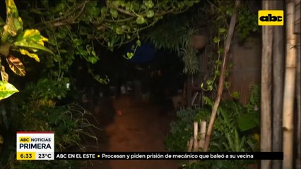 Precaria vivienda fue consumida por las llamas en Ñemby