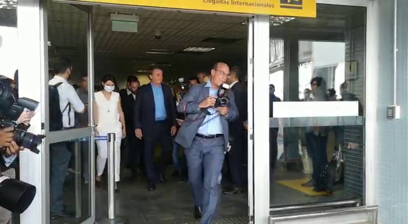 Bolsonaro Recibe a Mario Abdo