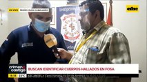 Tres detenidos tras hallazgo de cuerpos en fosa