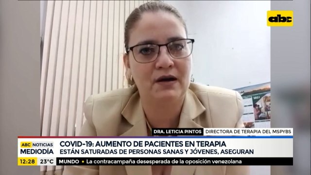 Camas de terapia, saturadas con pacientes jóvenes