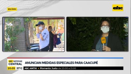 Anuncian medidas especiales para Caacupé