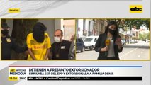 Detienen a supuesto extorsionador de la familia Denis