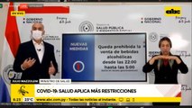 Restringen venta de bebidas alcohólicas y anuncian nuevas medidas