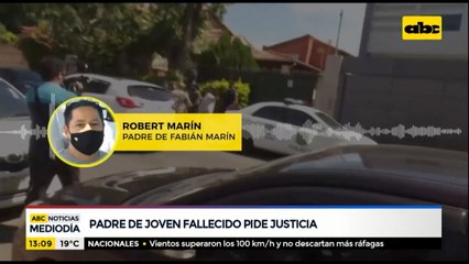 Padre de Robert Marín pide justicia y cárcel para "Papo" Morales