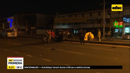 Accidente con derivación fatal en la ruta Transchaco
