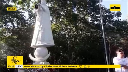 En Fuerte Olimpo, celebraron misa central en medio del Cerro