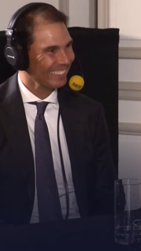 Rafa Nadal: He jugado al tenis hora y media desde que me retiré