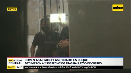 Dos detenidos por asalto y asesinato a joven en Luque