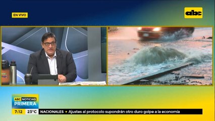 Volvió la lluvia y volvió el géiser cloacal