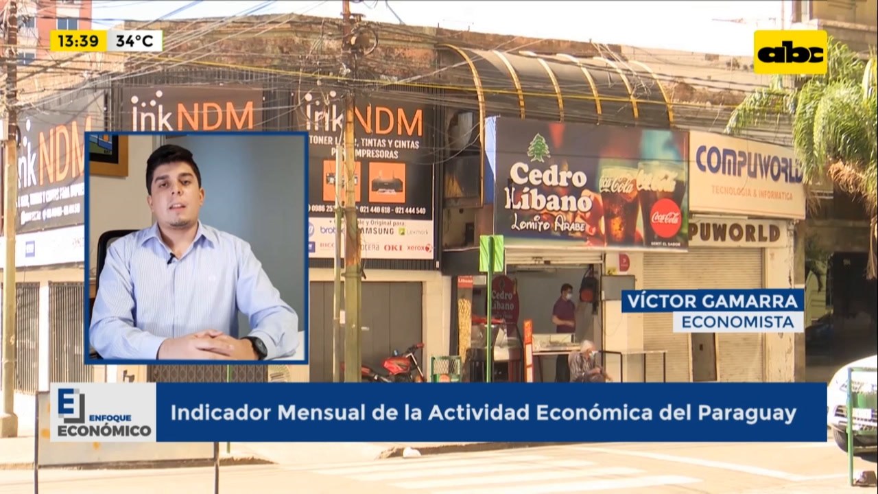 Enfoque Económico: Indicador mensual de la actividad económica del Paraguay