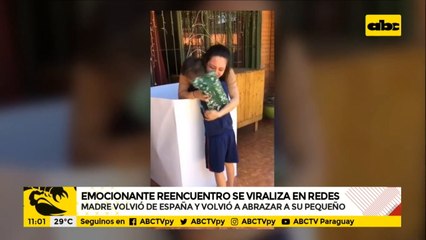 El emocionante reencuentro que se viralizó en redes sociales