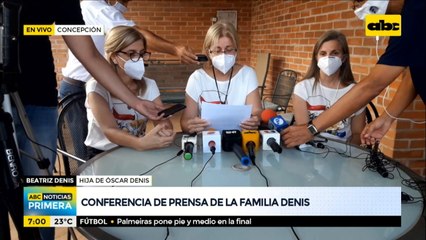 4 meses sin novedades de Óscar Denis