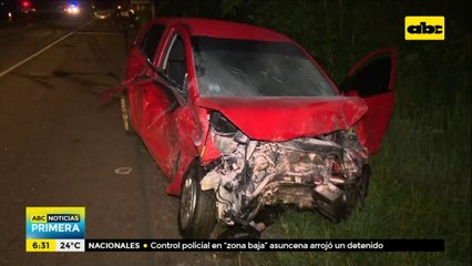 Triple choque en Caacupé dejó, al menos, 7 heridos