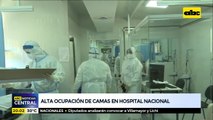 Alta ocupación de camas en el Hospital Nacional
