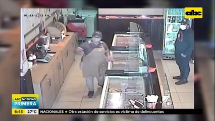 Asaltan una heladería en Capiatá