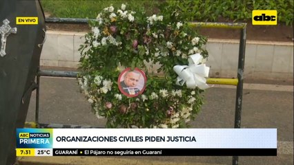 Organizaciones civiles piden "la muerte de la corrupción"