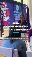 Mujeres de los cinco continentes se reúnen para conmemorar el 80 aniversario de la Federación