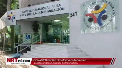 CONAPRED habilita plataforma en línea para presentar denuncias por discriminación