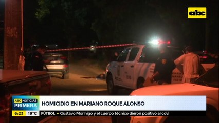 Homicidio en extrañas circunstancias en Mariano Roque Alonso
