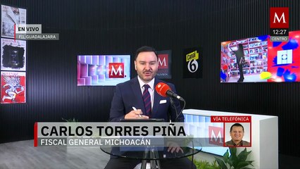 Fiscal de Michoacán: “Hay avances con las detenciones” en caso Carlos Manzo