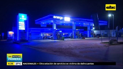 Asaltan estación de servicios en San Lorenzo
