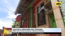 Niños afectados por derrumbe en la Chacarita siguen en terapia