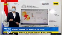 Reporte semanal del ministerio de salud: Dengue