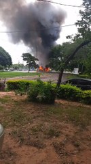 Cae avioneta de la Fuerza Aérea con seis pasajeros
