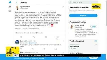 "SOS" en el Hospital del Trauma por aumento de accidentes de tránsito