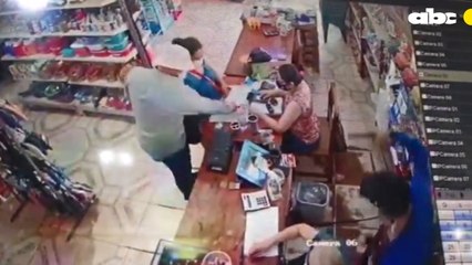 Asalto a Autorservice Fleitas en Concepción